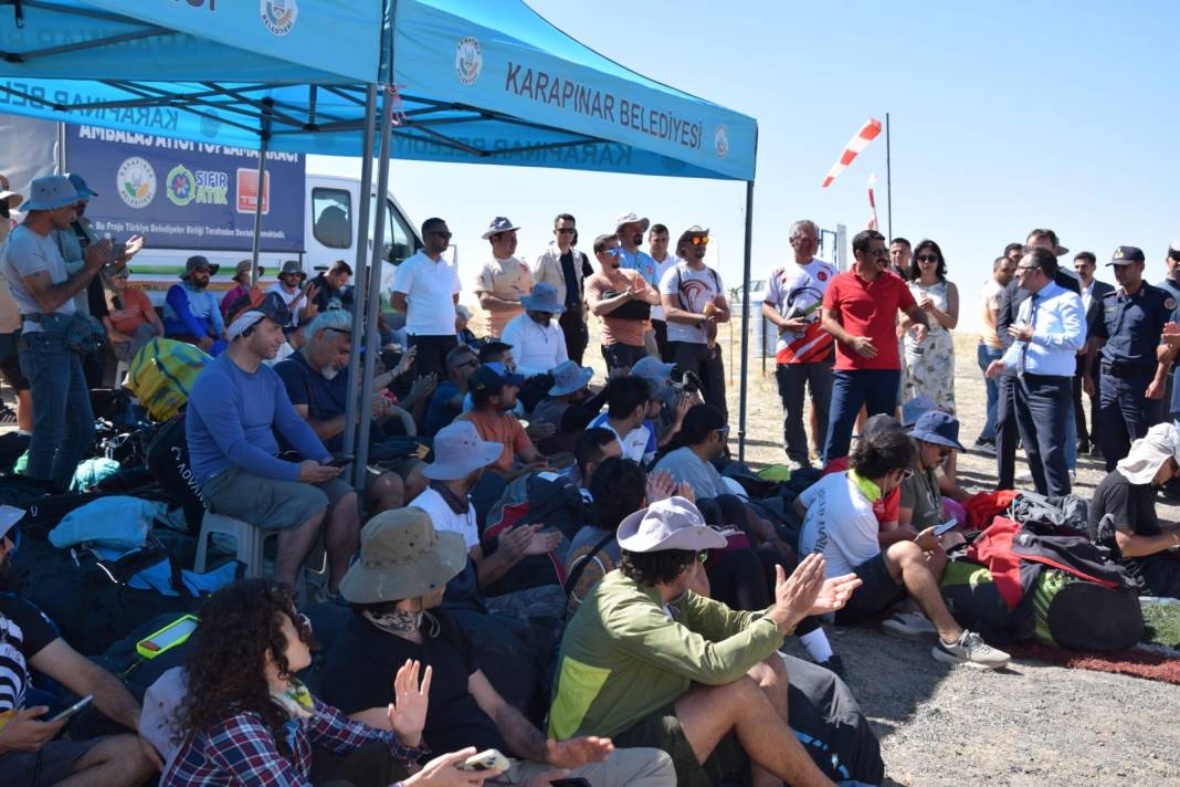 Spor ve özgürlük Konya semalarında renkli yarışa döndü 8